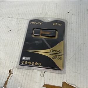 PNY Attaché High Speed USB 2.0 Drive 2GB Windows Vista New & Sealed